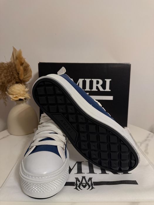 Amiri High Top Alb&Albastru