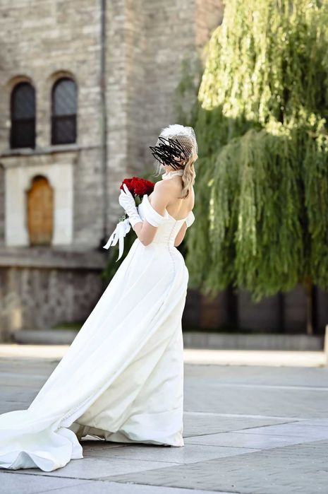 Булчинска/сватбена/бяла рокля Syntia ESMEE BRIDAL 2026