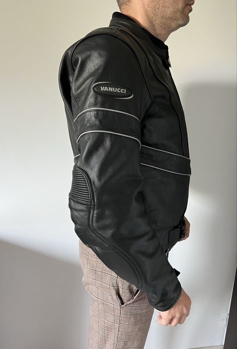 Geaca moto din piele Vanucci 54