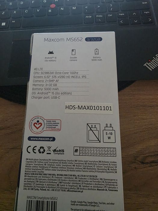Telefon Maxcom MS652