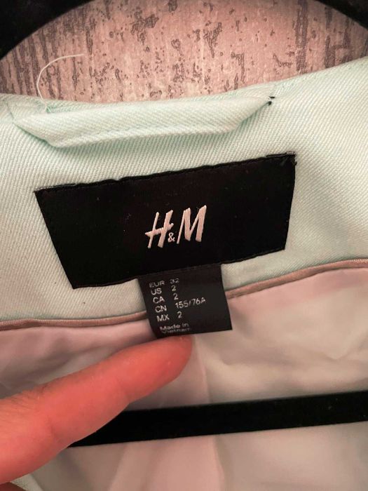 Дамско сако HM мента