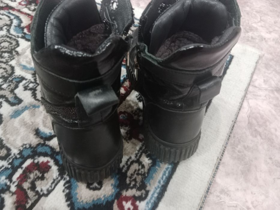 Зимние сапоги девочке натуралка