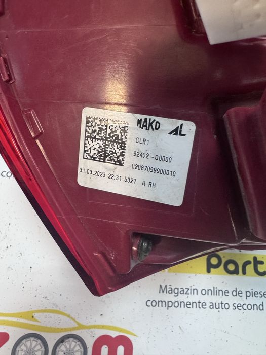 Lampa stop spate dreapta Hyundai i20 2021-2025