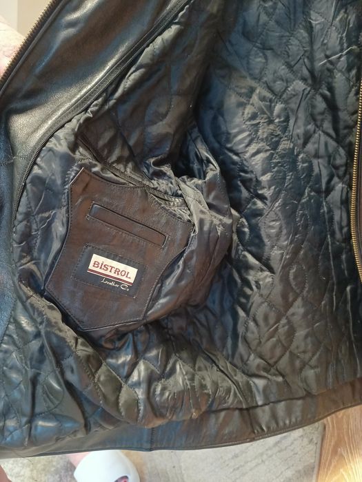 Кожено мъжко яке