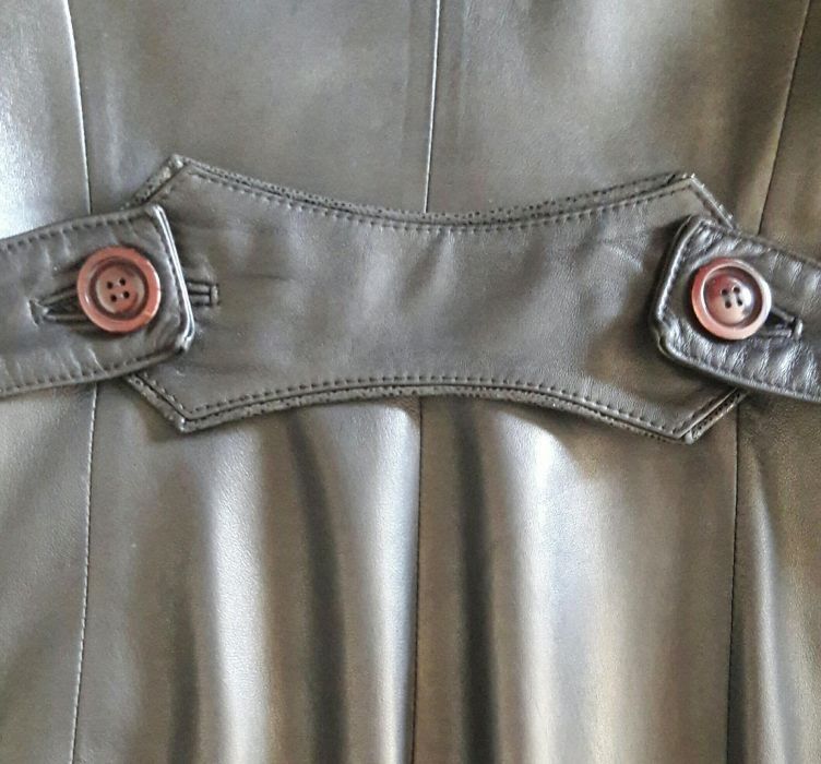 Кожаное пальто Турция