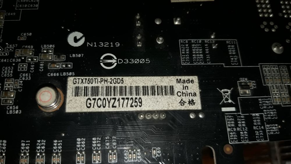 GTX 750 TI 2gb Видеокарты