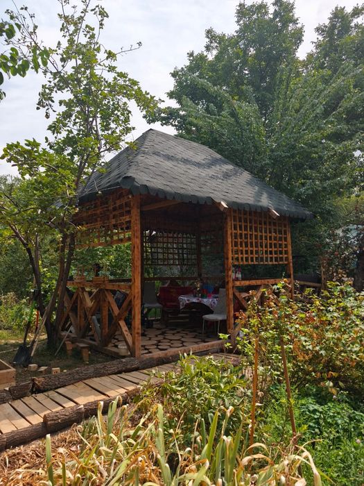 Беседка из бруса 10х10