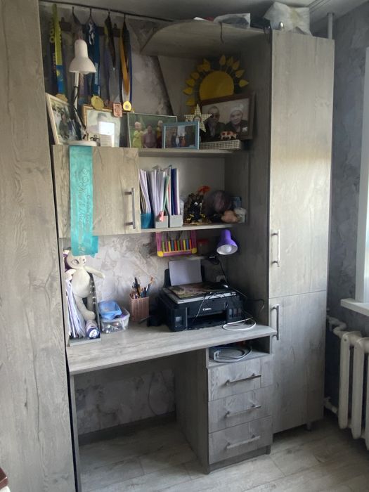 Компютерный стол+ угловой шкаф большой вместительный