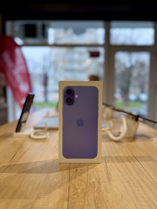 **ATS GSM**iPhone 16 Plus 128GB Ultramarine / Nou/Fact+Gar 12 luni