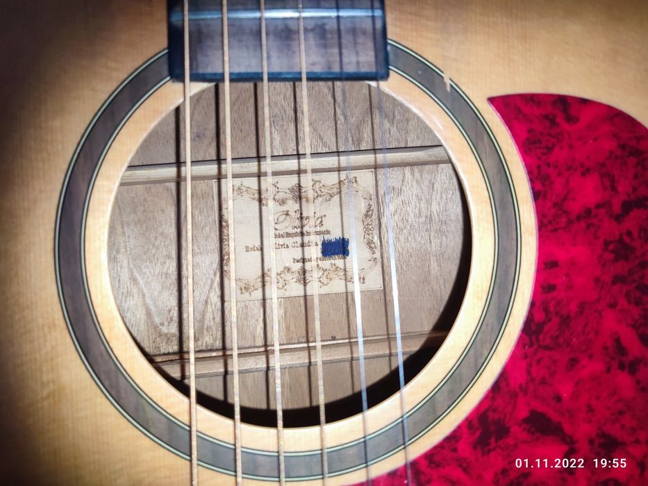 Gitara Olivia ekvalayzerlik