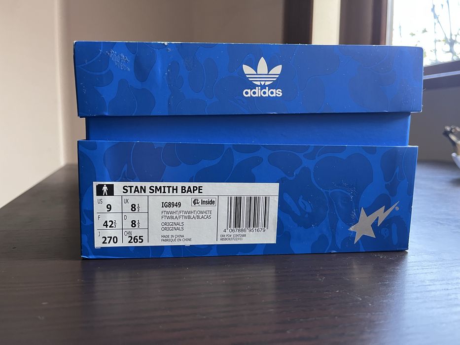 Adidas Stan Smith x Bape