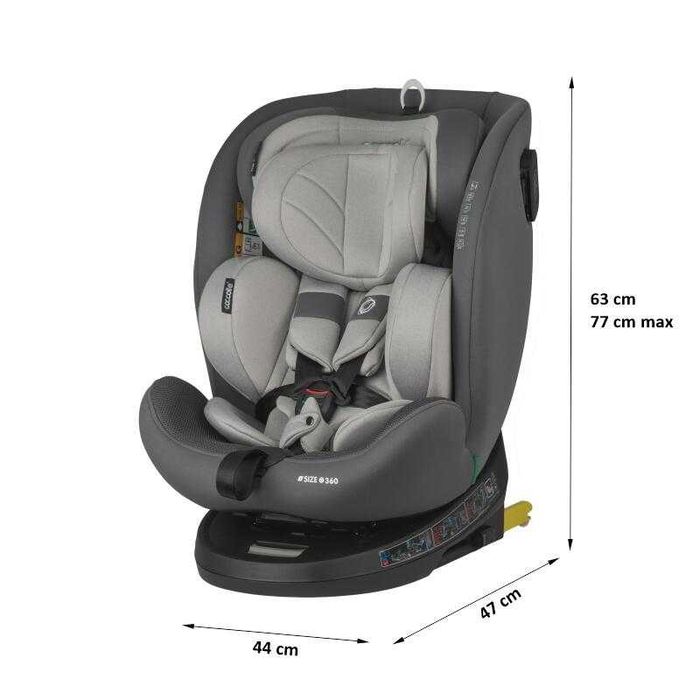 Scaun auto rotativ cu Isofix Coccolle Nova iSize, 0-12 ani