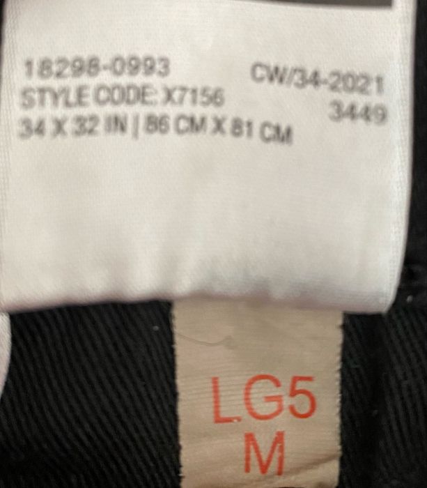 Джинсы мужские LEVIS