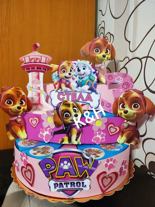 Картонена торта за детска градина