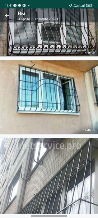 Решетки на окна металлические
