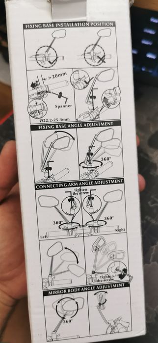 Oglinda bicicleta
