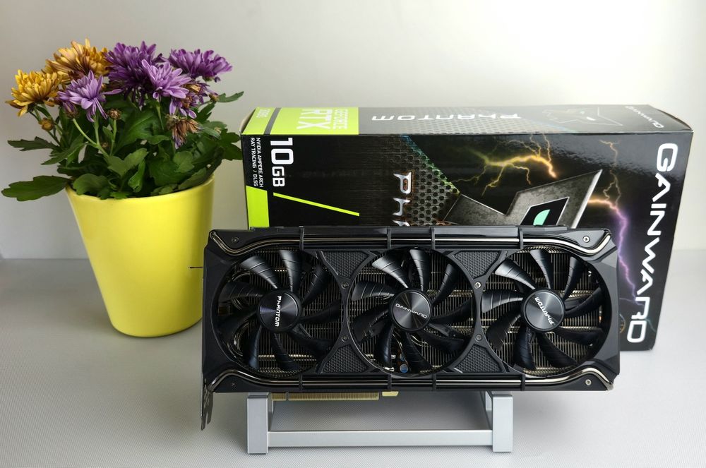 Видео карта Gainward Phantom RTX 3080 10GB GDDR6X Nvidia GeForce