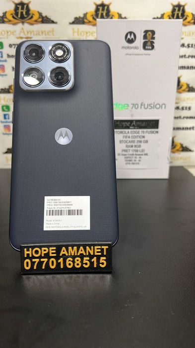 Hope Amanet P3 Motorola Edge 70 Fusion Fifa Edition NOU !!! 256GB / 8GB RAM