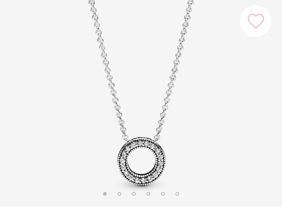 Колье Сердца PANDORA