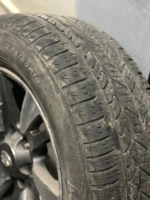 Диски с новой резиной  от Прадо 150.