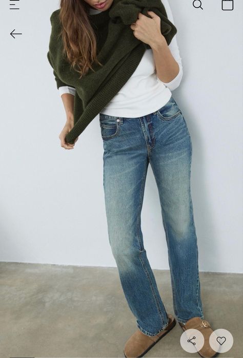 Дънки с прав крачол