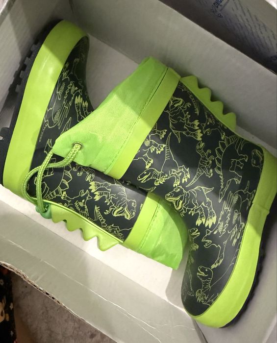 Детские резиновые сапоги