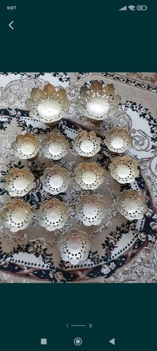 Посуда из Индии  Чак чук,шоколадницы Новоя посуда метал латунь