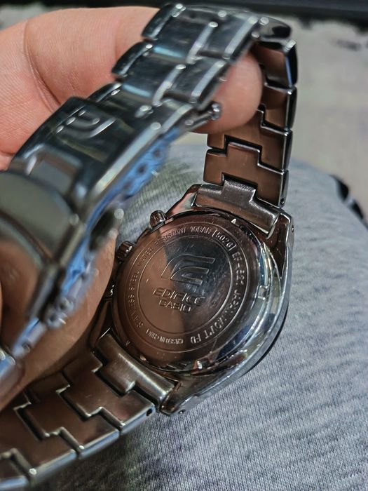 Casio edifice inox carbon