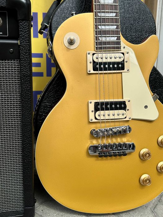 Електрическа Китара EPIPHONE Les Paul Classic GOLD + Кубе PEAVEY ValveKing VK 112 50W RMS / 16 Ohms