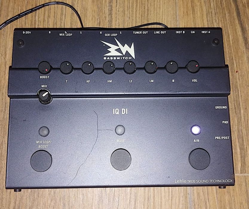 Lehle RMI Basswitch IQ DI pedala chitara bass de calitate