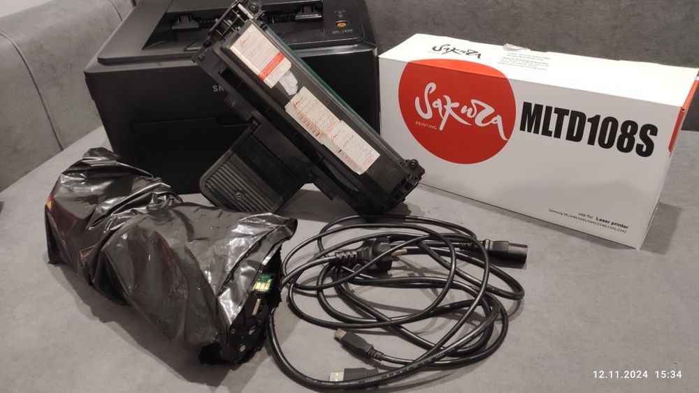 Принтер Samsung ML-1640 со вторым картриджнм