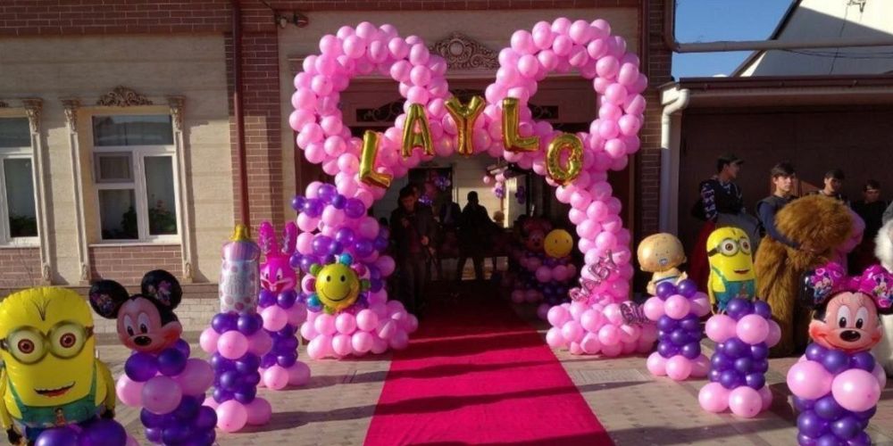 Оформление шарами