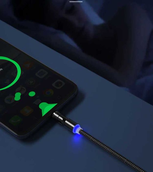 Магнитные кабели разной длины -  type С  -микроUSB  - новое-гарантия