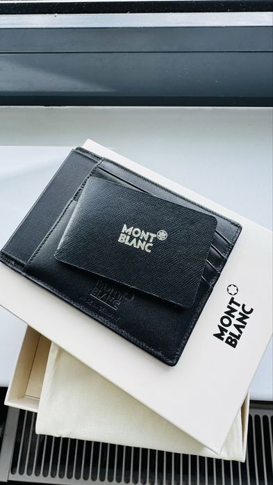 Montblanc portofel carduri si carte identitate buletin NOU