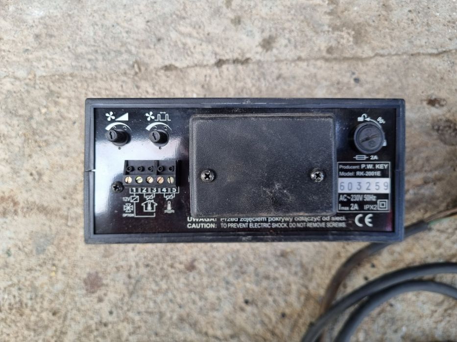 Controler RK-2001E  cazan lemne/ centrala termica + ventilator