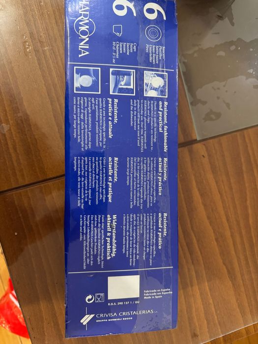 Комплект сервиз Harmonia – 6 чаши и 6 чинийки само за 24.99 лв!