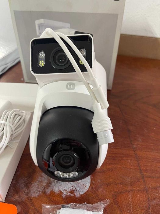 Cameră de exterior XIAOMI CW500 Dual, calitate a imaginii duală 2,5K Ultra HD, detectare AI, Wi-Fi 6 dual band, cip de securitate