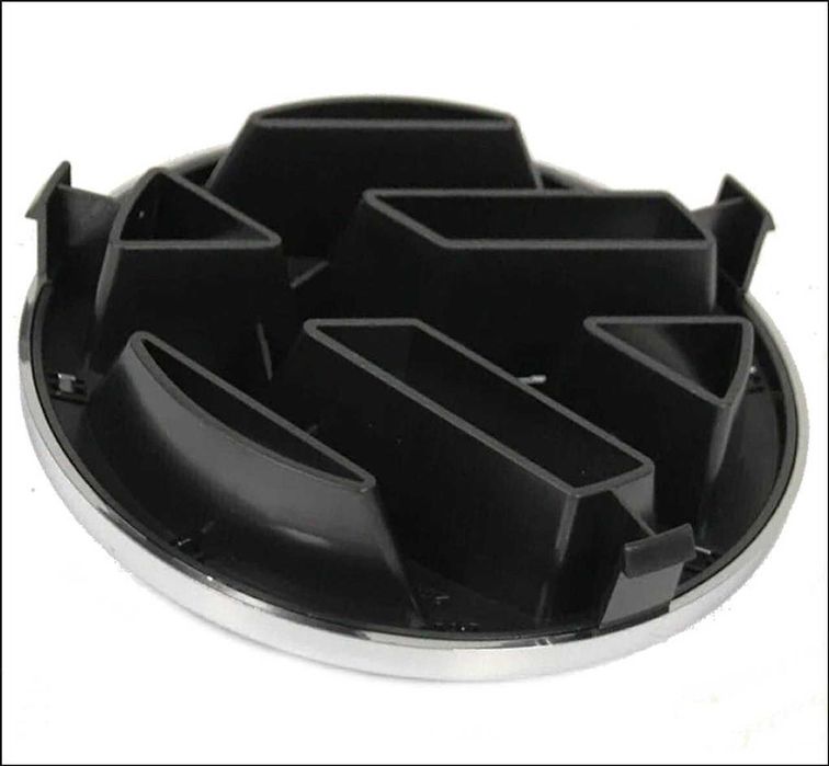 Емблема за решетка VW 125 мм – Polo, Touran, EOS, MK5 сива