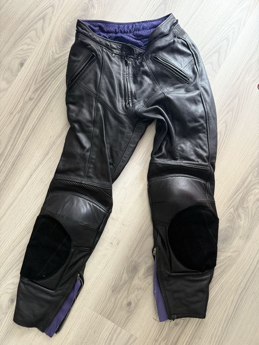 Pantaloni moto piele HeinGericke, marime 42, fara uzura, zgarieturi!