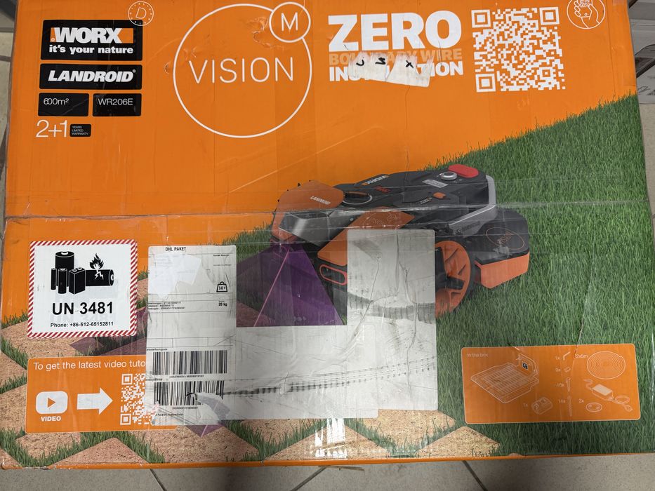 Robot tuns iarba Worx Vision Landroid M600 WR206E