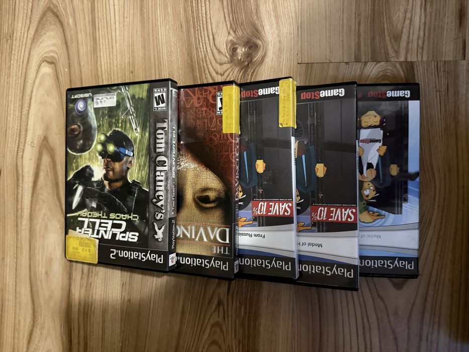 Ps2 + 5 игри + карта памет + преходник