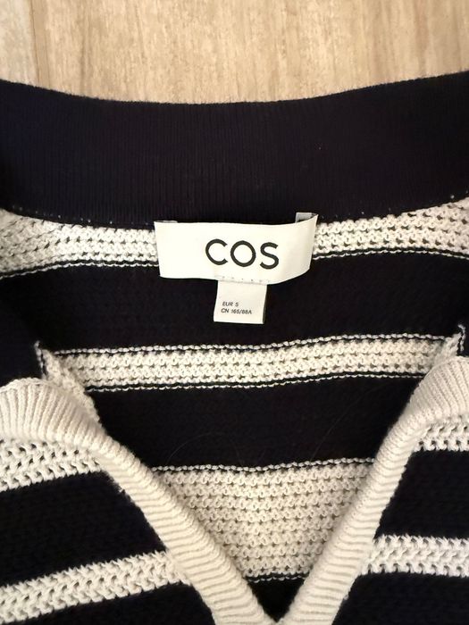 Дамска плетена блуза с яка COS