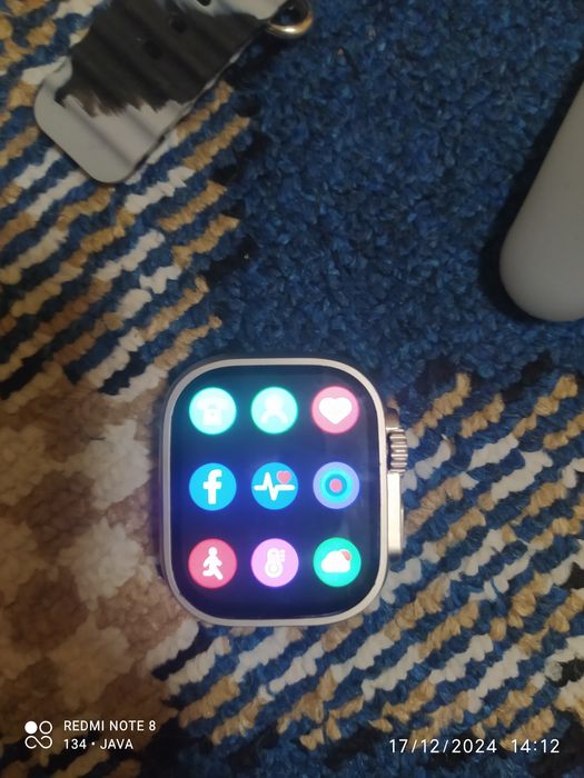 Smart watch ultra 8 karopka bilan