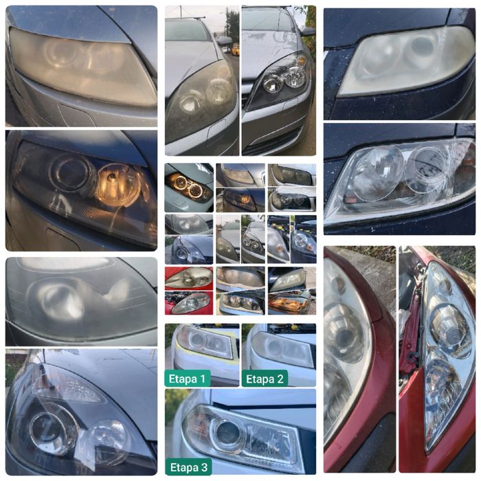 Polish faruri polimerizare(polimer faruri) reconditionare faruri