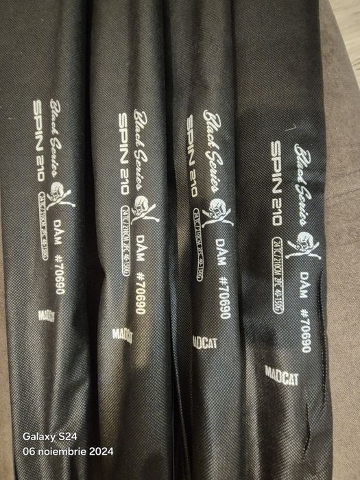 Vand 4 buc Madcat black spin 2.1m