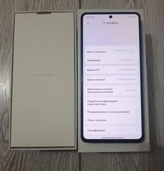 Продам Телефон Redmi note 12 pro+5G 256 гб