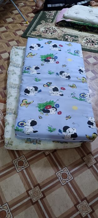 Детский кровать с ортопедический матрасом