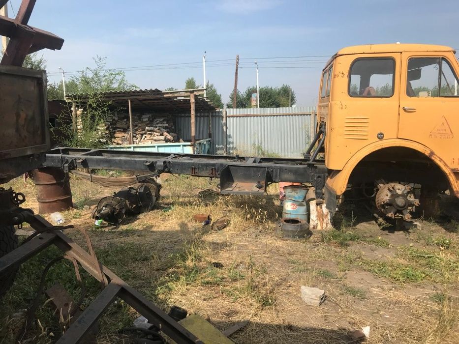 МАЗ рама и кабина