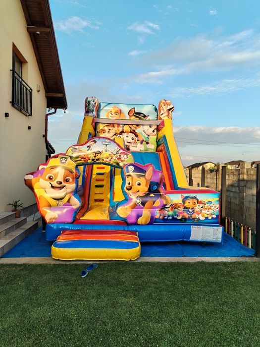 Topogan/tobogan cu piscina de închiriat - 500 lei