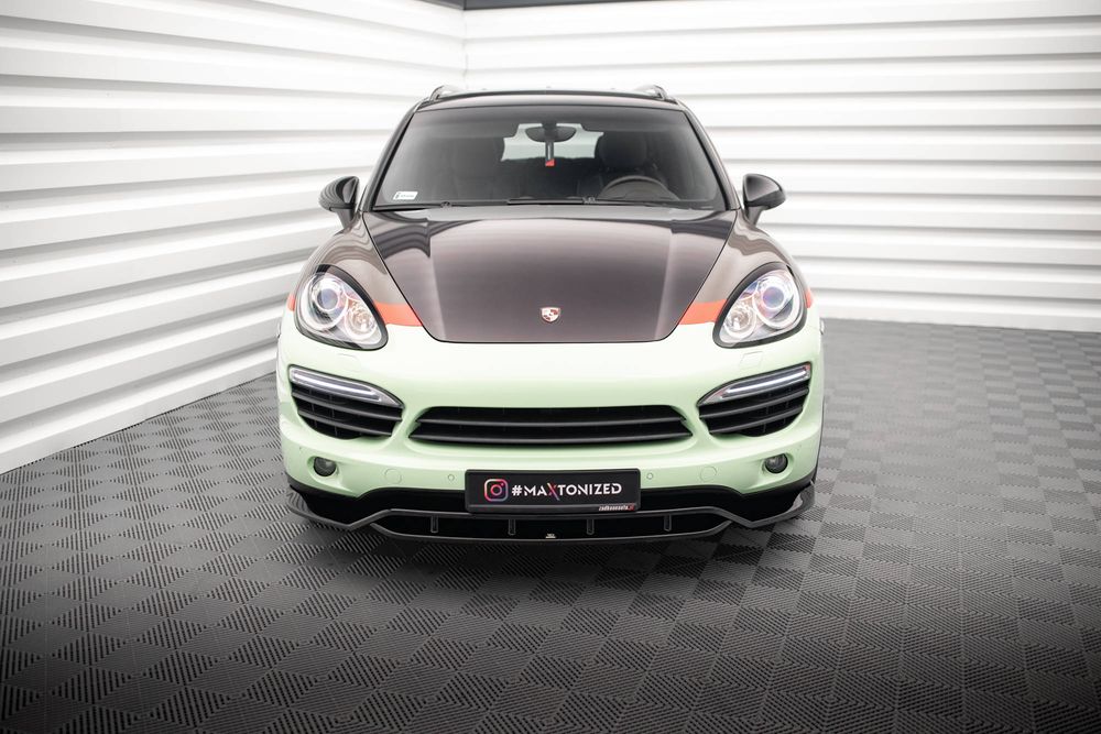 Спойлер за предна броня Maxton design за Porsche Cayenne Mk2